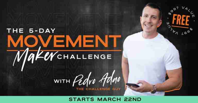 5-Day Movement Maker Challenge With Pedro Adao