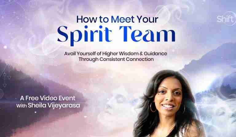 Meet Your Spirit Team - with Sheila Vijeyarasa
