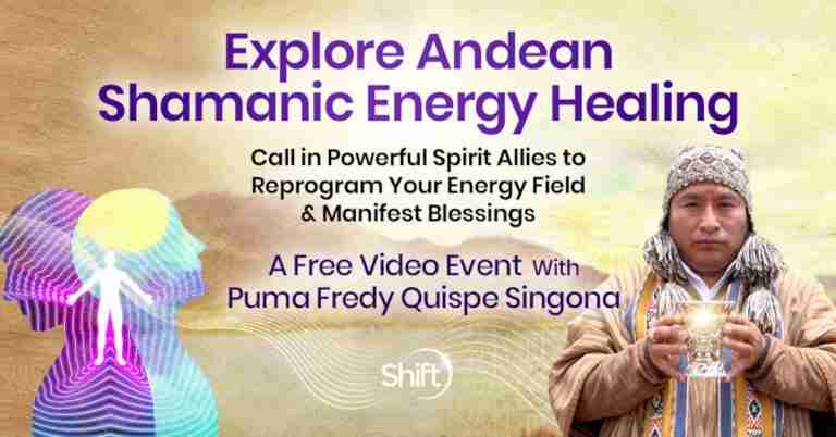 Andean Shamanic Energy Healing with Puma Fredy Quispe Singona
