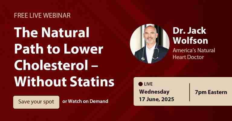 The Natural Path to Lower Cholesterol with Dr. Jack Wolfson
