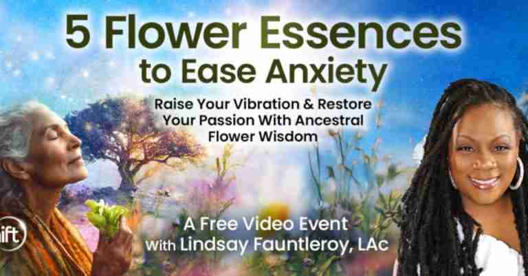 Five Flower Essences to Ease Anxiety - Free Class with Lindsay Fauntleroy