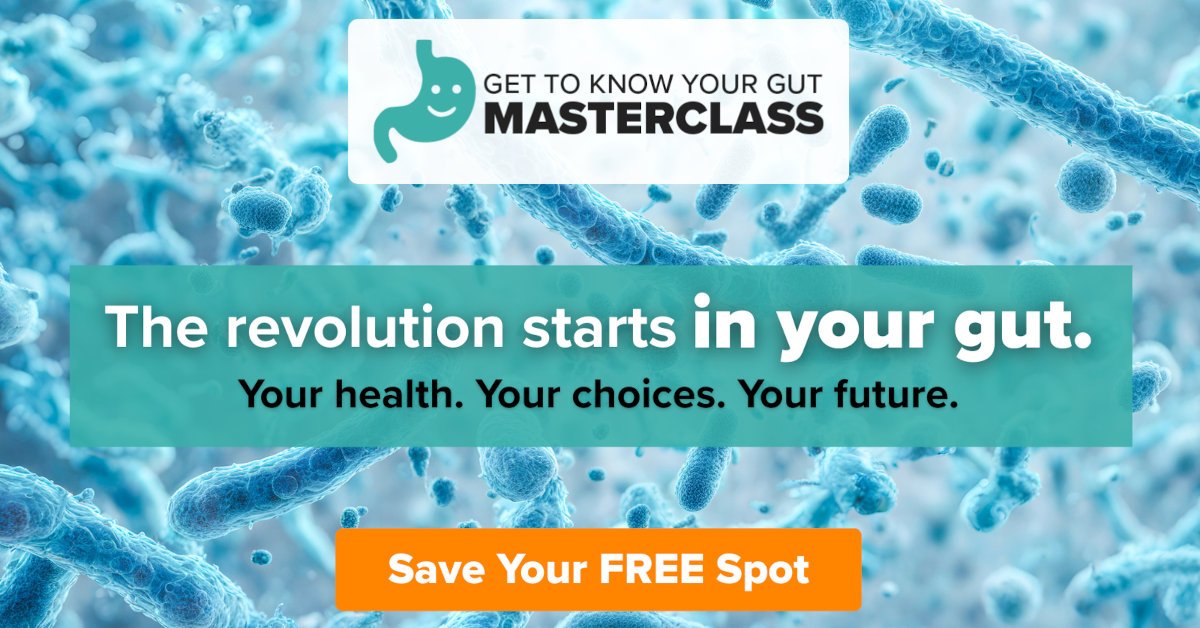 Get To Know Your Gut Masterclass - Free Event with Dr. Alan Desmond and Ocean Robbins