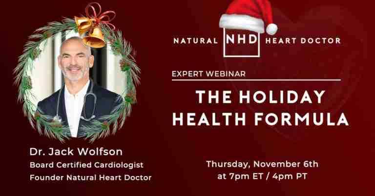 The Holiday Health Formula - Free Webinar with Dr. Jack Wolfson