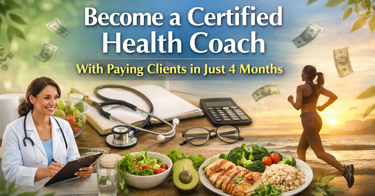 Become a Certified Health Coach with Paying Clients in Just 4 Months - Free Masterclass with Cynthia Garcia