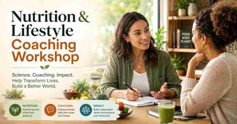 Nutrition & Lifestyle Coaching Workshop - Free Training from fhe Food Revolution Network