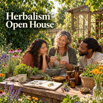 Herbalism Open House: How to Start Your Path as an Herbalist with Seraphina Capranos and Celia Hale