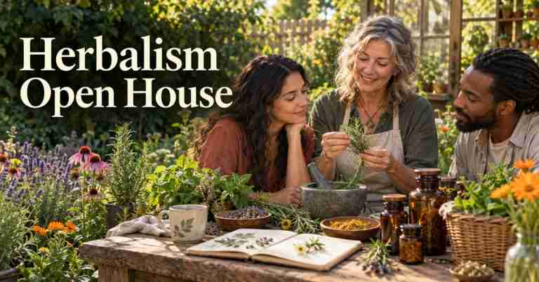Herbalism Open House - Free Live Event to Start Your Path As An Herbalist