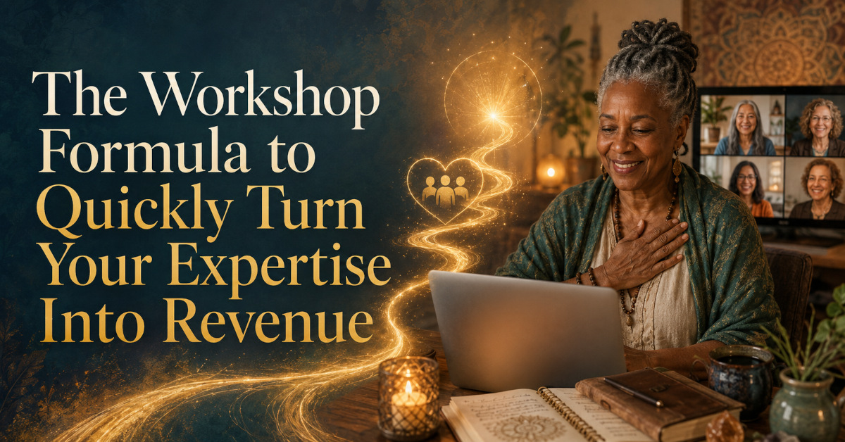 The High-Profit, Low-Content Workshop Formula - Free Training with Alina Vincent