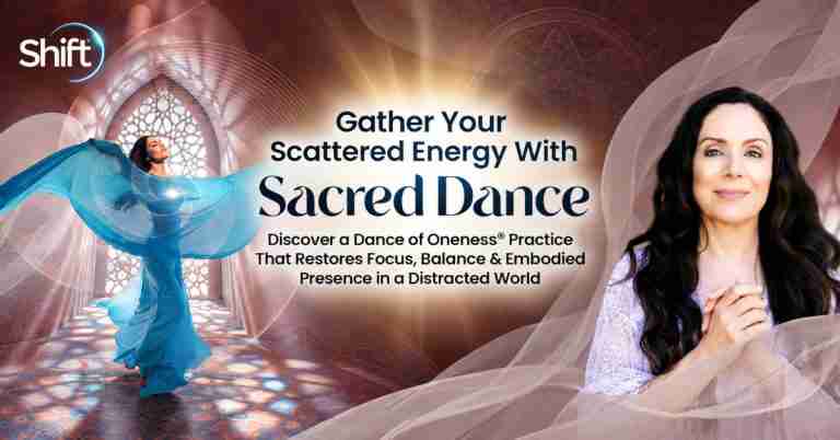 Gather Your Scattered Energy with Sacred Dance - Free Class with Banafhseh Sayyad